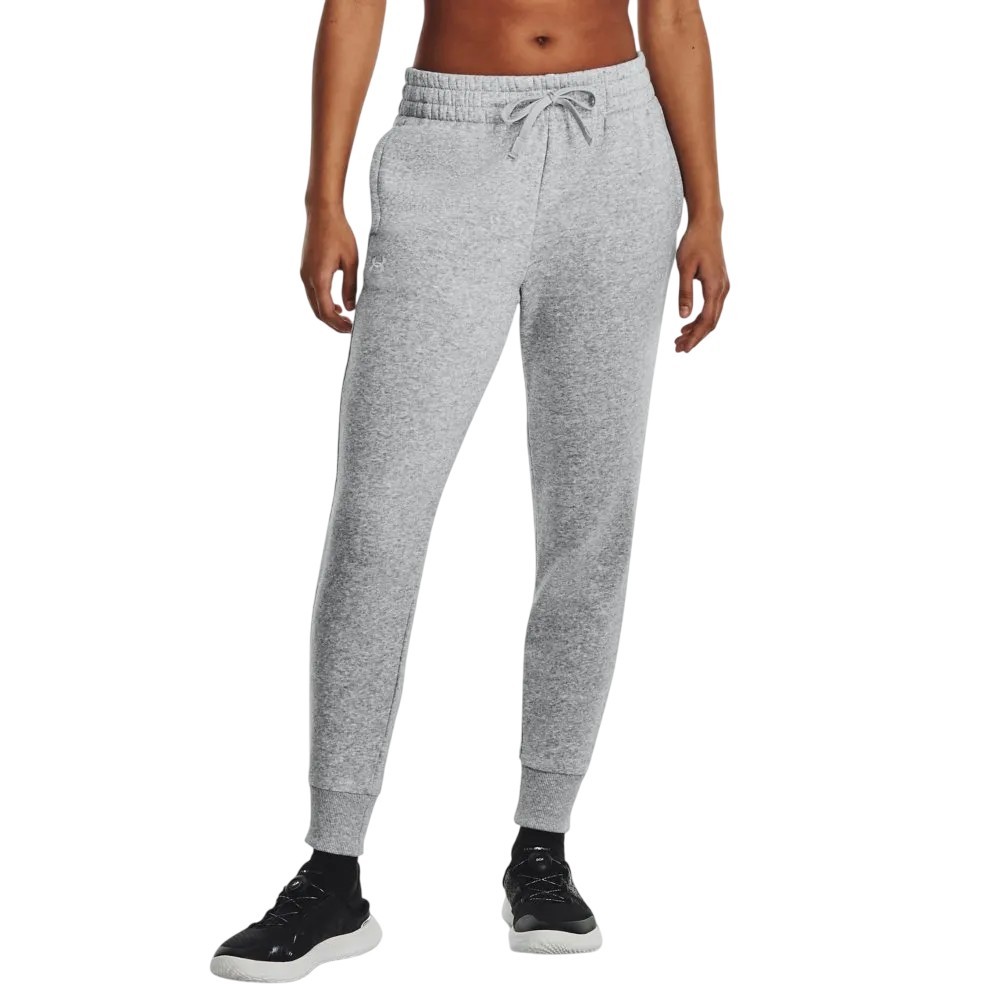 CALÇA DE MOLETOM UNDER ARMOUR RIVAL FLEECE JOG CINZA FEMININA