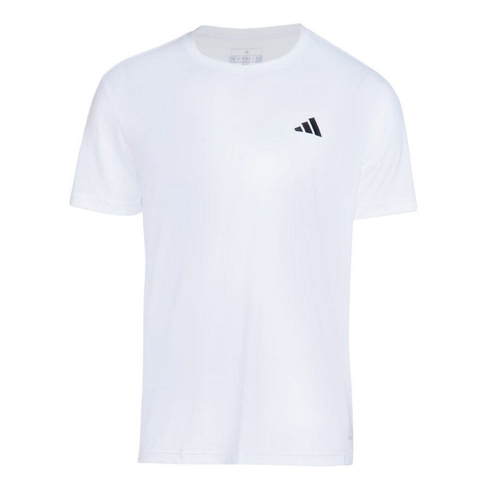 CAMISETA ADIDAS OWN THE RUN 3 LISTRAS BRANCA MASCULINA