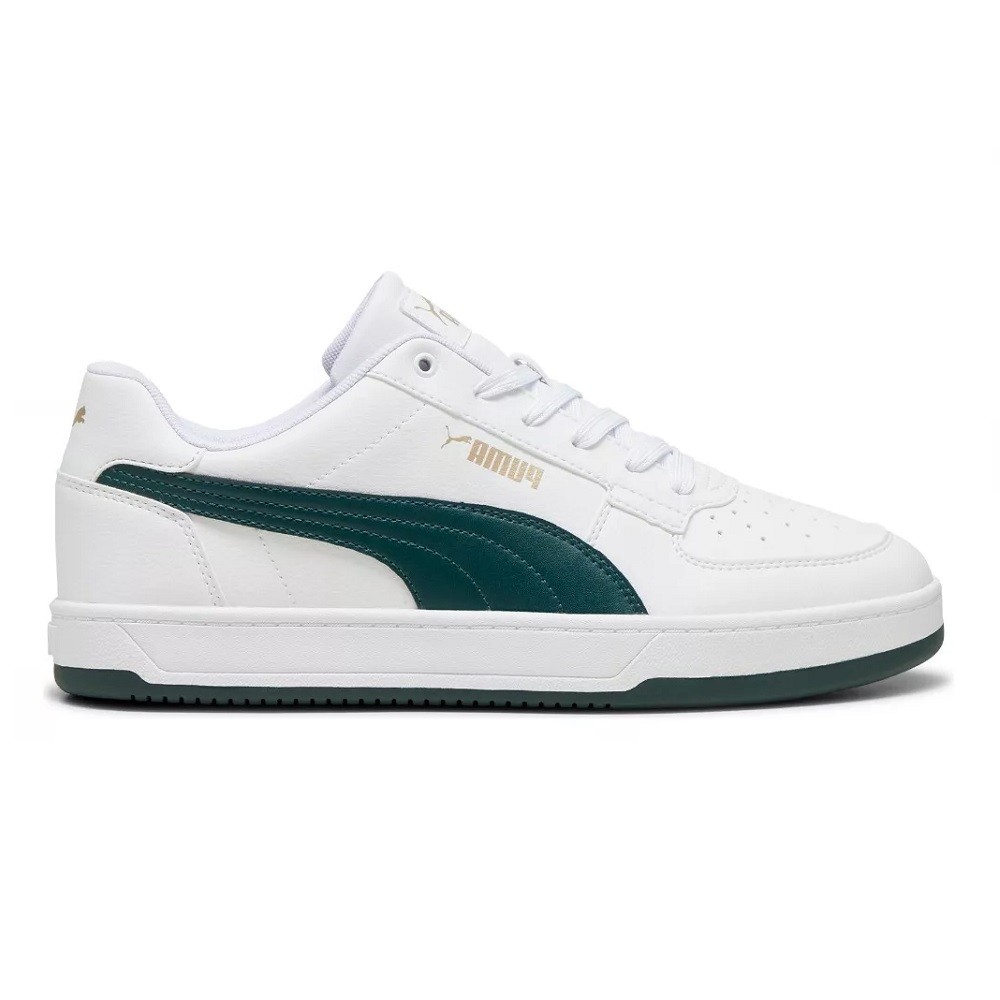 TÊNIS PUMA CAVEN 2.0 BRANCO COM VERDE MASCULINO