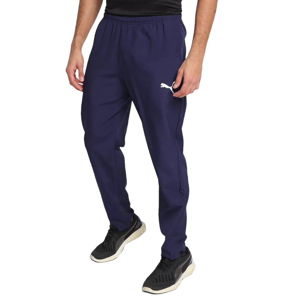CALÇA PUMA TEAMRISE SIDELINE PANTS AZUL MARINHO MASCULINA