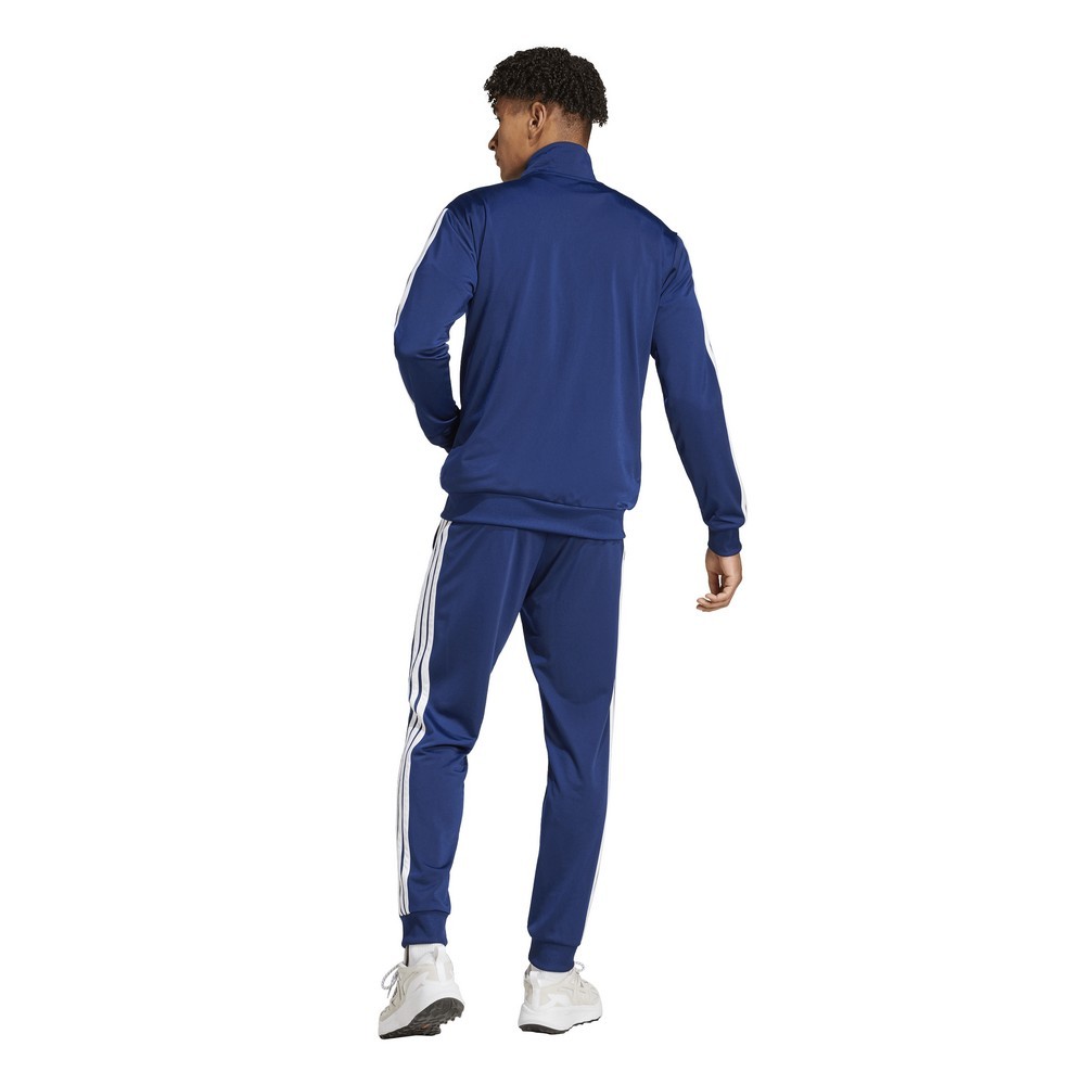 Conjunto adidas basic 3-stripes azul marinho masculino :: Amil