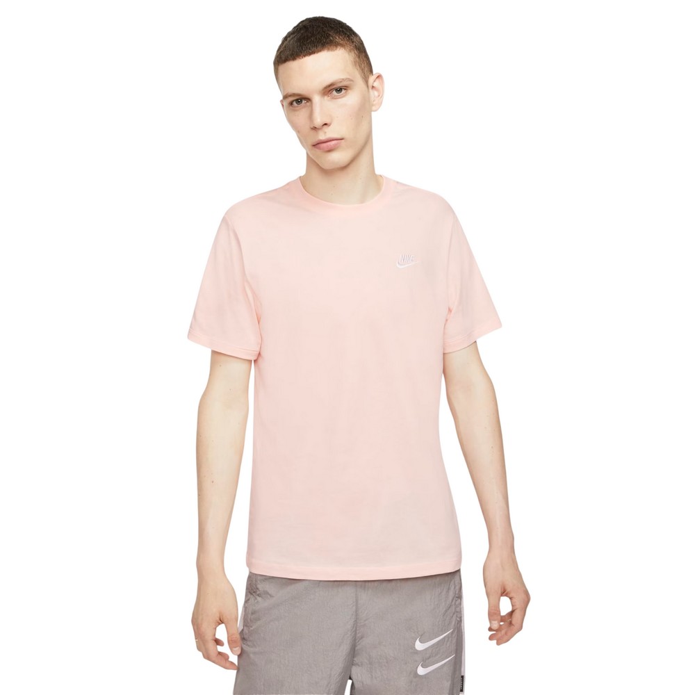 CAMISETA NIKE NSW CLUB TEE ROSA MASCULINA