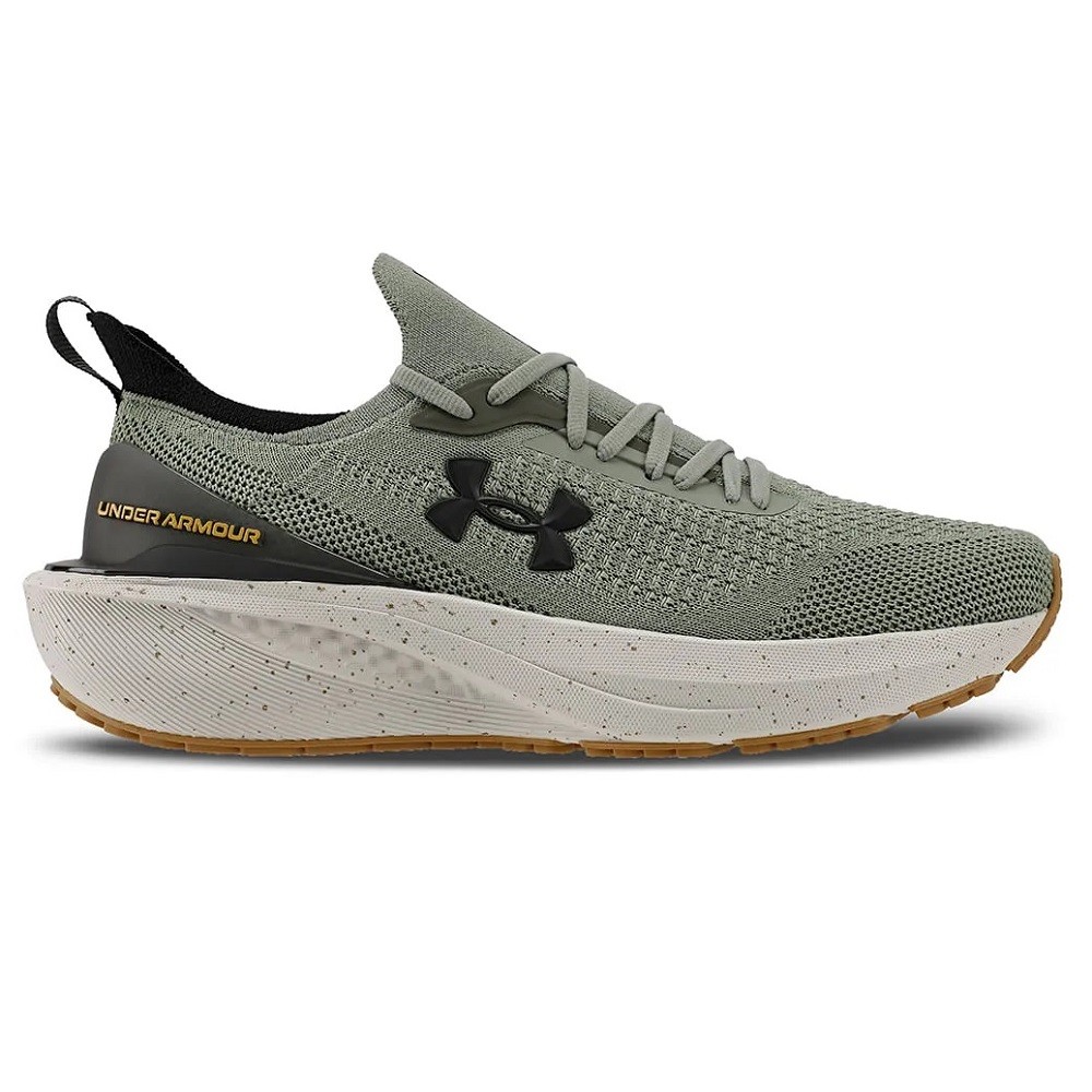TÊNIS UNDER ARMOUR CHARGED QUICKER 2 VERDE MASCULINO