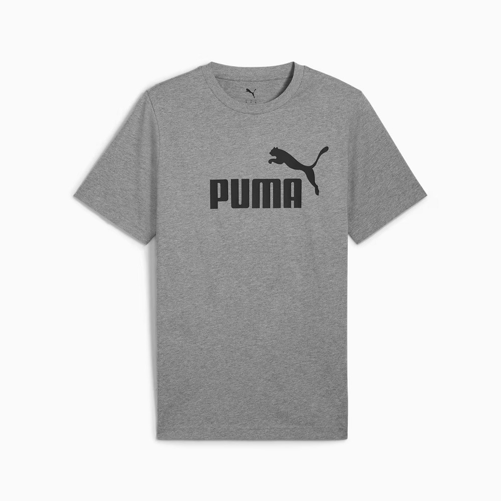 Camiseta puma ess no.1 logo tee cinza masculina :: Amil Esportes