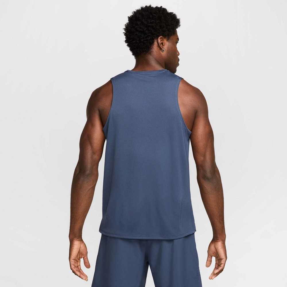 Regata nike nk df miler tank azul marinho masculina :: Amil Esportes