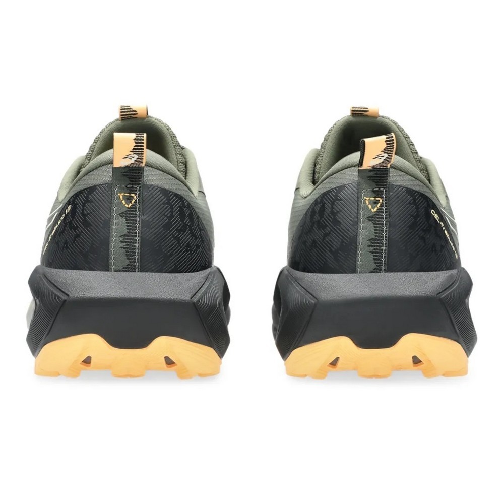 Tênis asics gel-trabuco 13 preto com verde masculino :: Amil Esportes