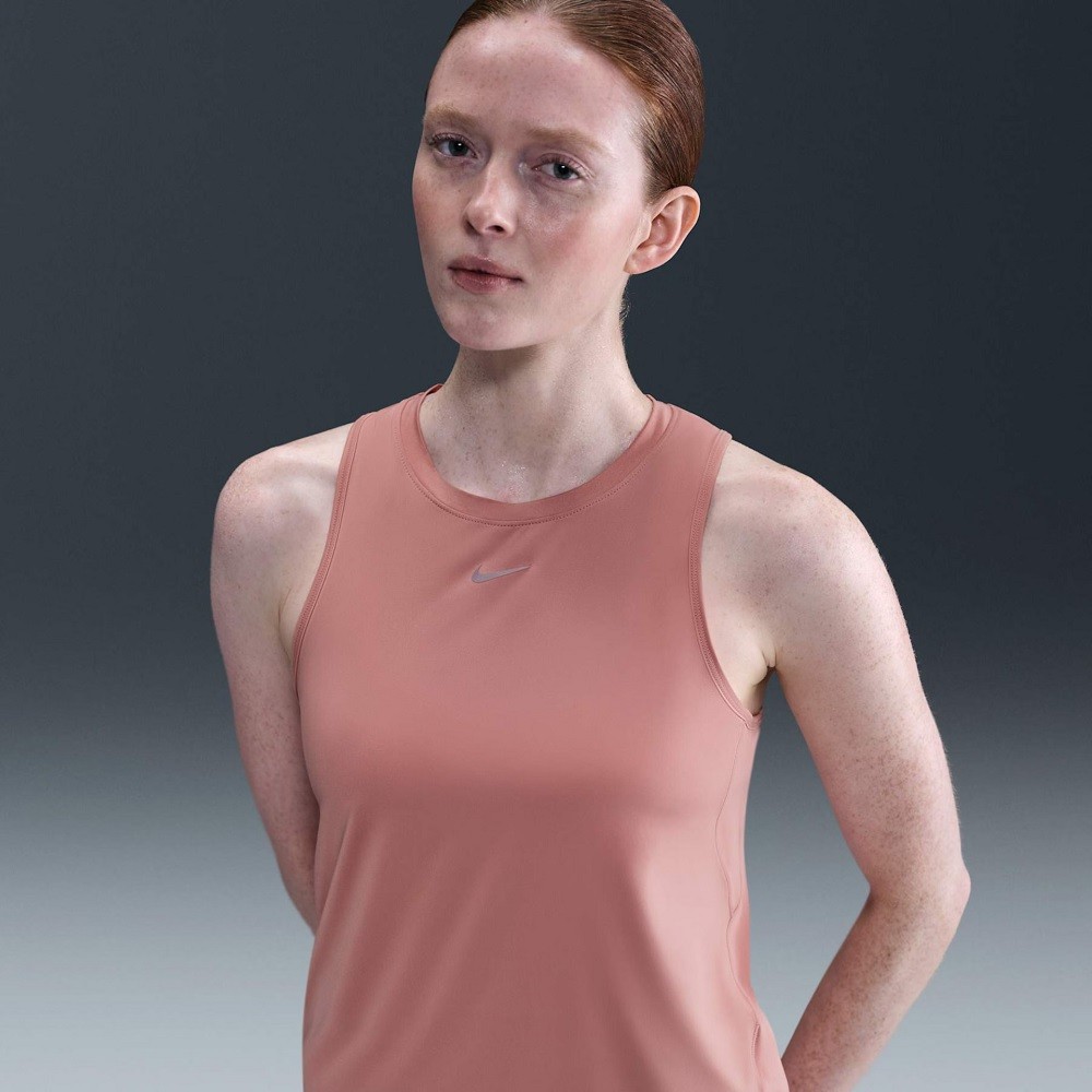 REGATA NIKE ONE CLASSIC DF TANK ROSA FEMININA