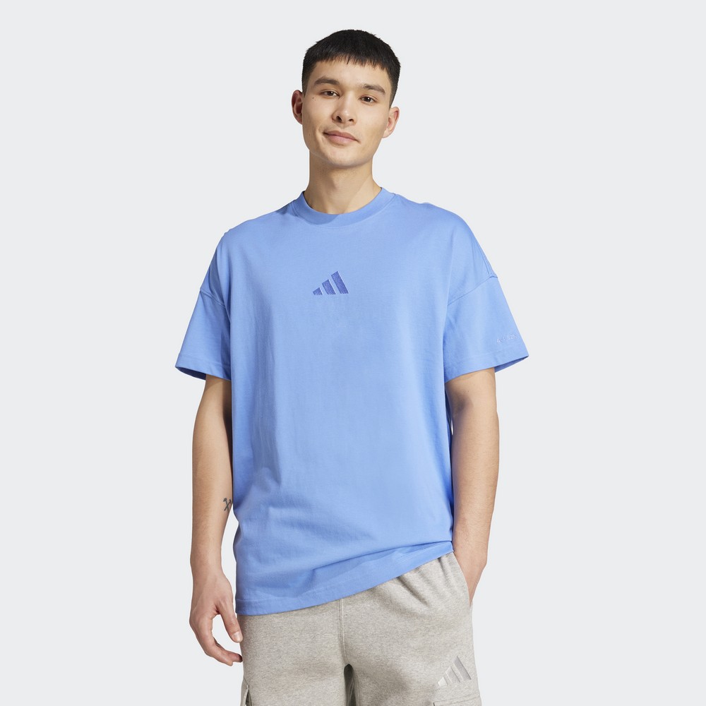 Camiseta adidas all szn azul feminina :: Amil Esportes