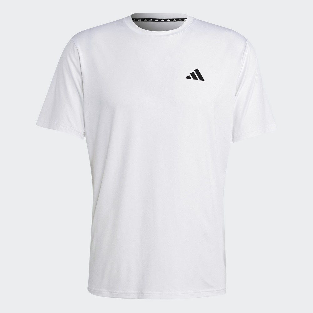 CAMISETA ADIDAS ESSENTIALS STRETCH BRANCA MASCULINA