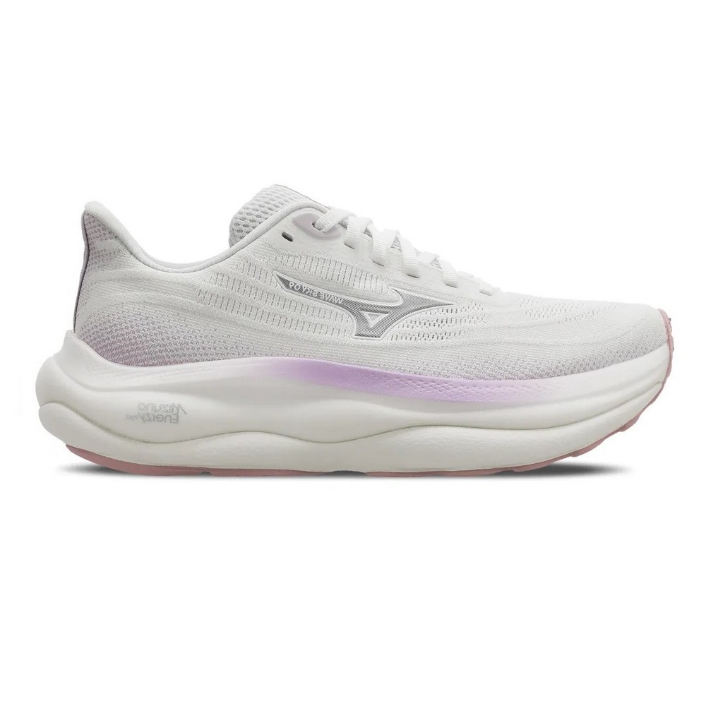 Tênis mizuno wave sky 9 branco com lilás feminino :: Amil Esportes
