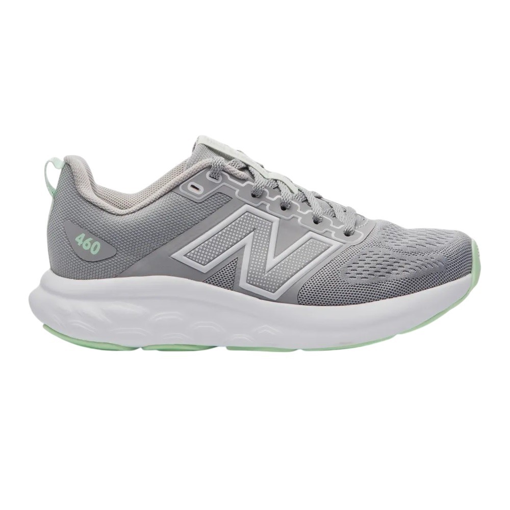 TÊNIS NEW BALANCE 460 V4 CINZA COM VERDE FEMININO