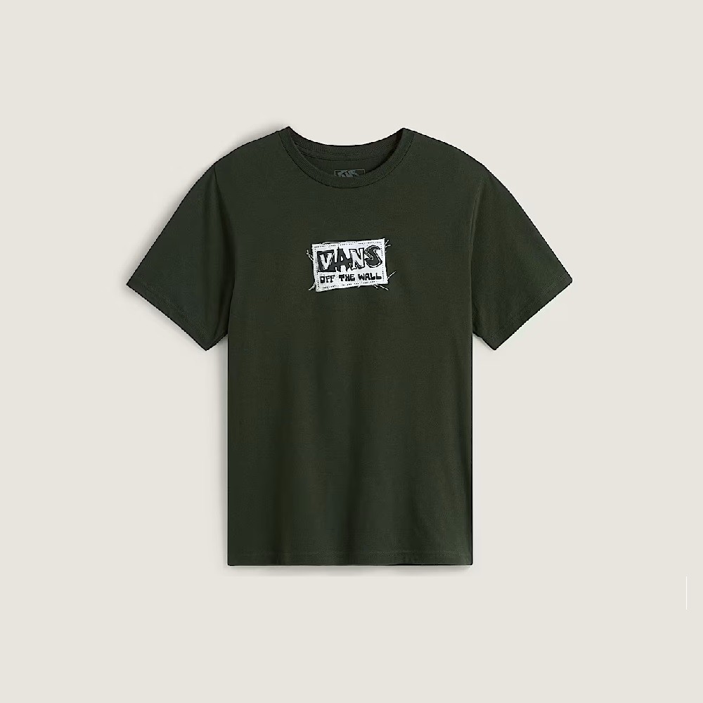 CAMISETA VANS DIY FX SS VERDE ESCURO JUVENIL