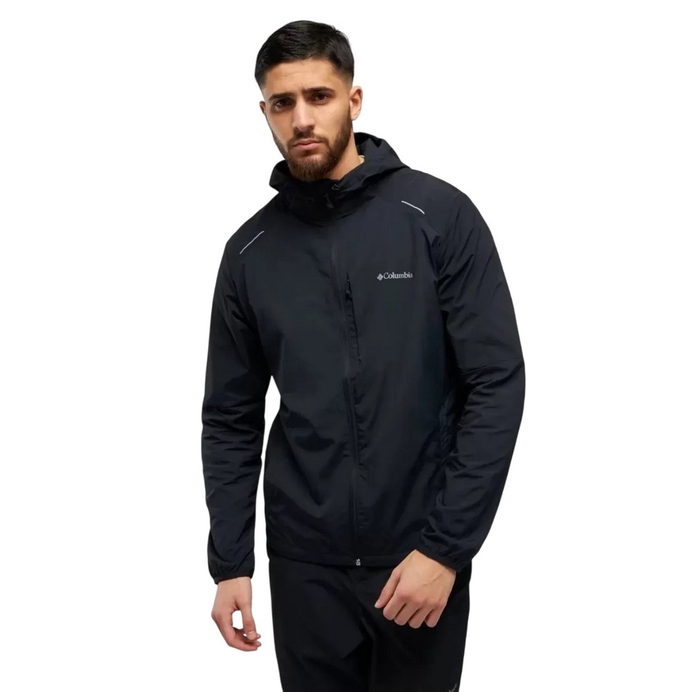 Jaqueta columbia tech nylon preta masculina :: Amil Esportes