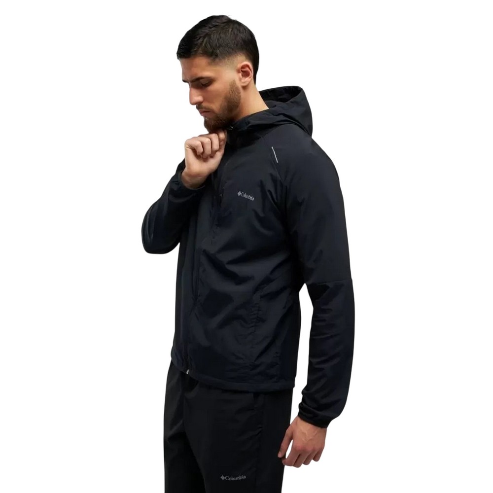 Jaqueta columbia tech nylon preta masculina :: Amil Esportes