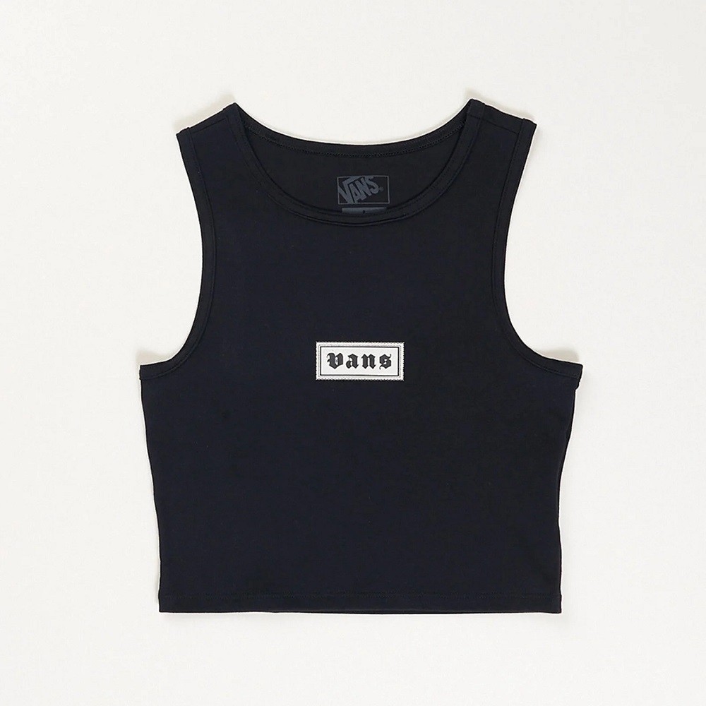REGATA VANS UPWORN FITTED TANK PRETA FEMININA