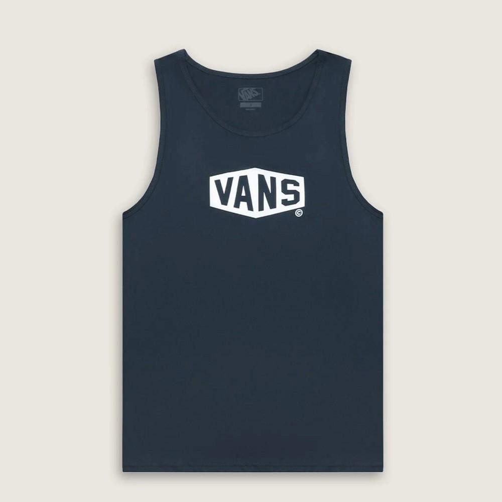 REGATA VANS HEX TANK AZUL MARINHO MASCULINA