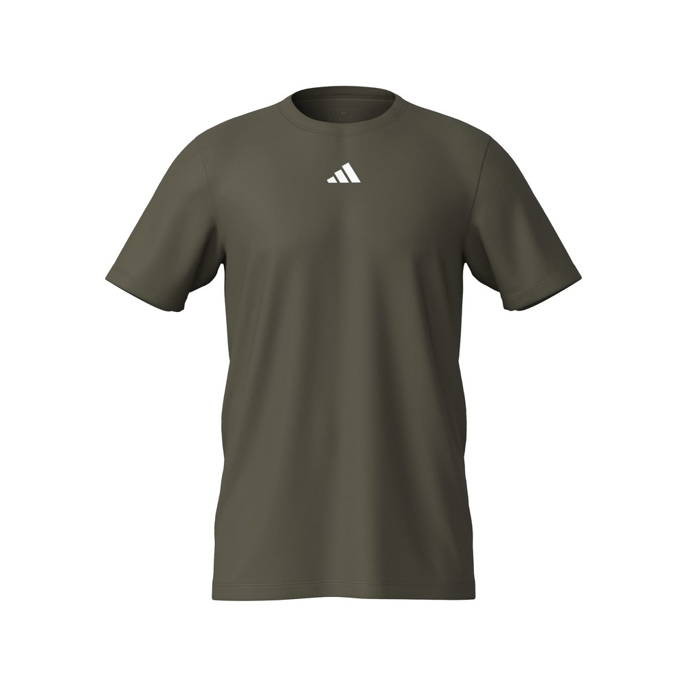 CAMISETA ADIDAS TREINO BASICA VERDE MASCULINA