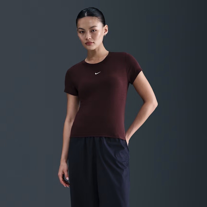 CROPPED NIKE CHILL KNIT VINHO FEMININO