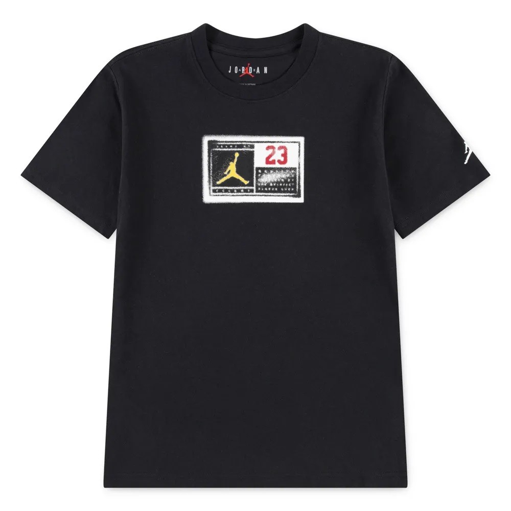 CAMISETA NIKE JORDAN JDN STENCIL PRETA JUVENIL