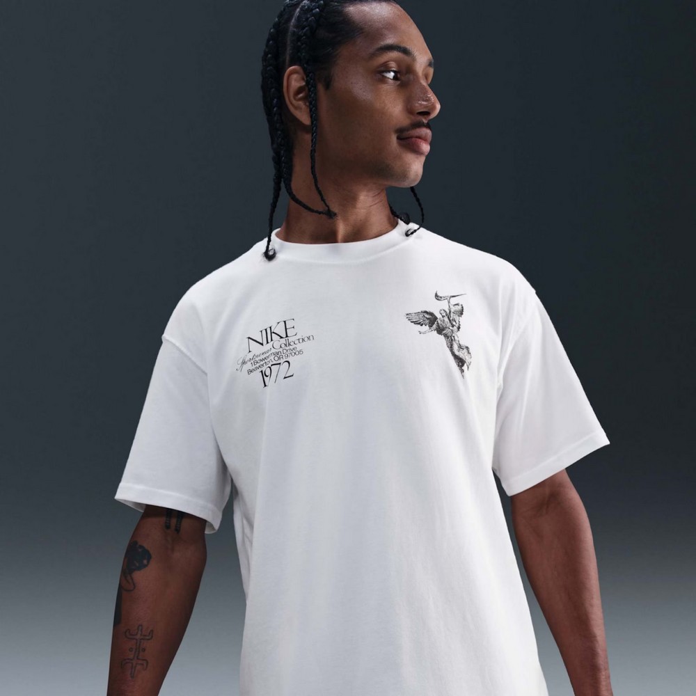 Camiseta nike nsw tee m90 oc wings victory branca masculina