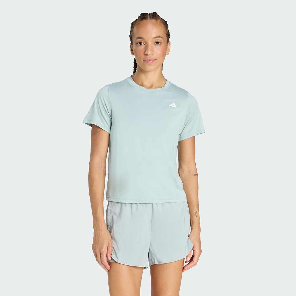CAMISETA ADIDAS WE MIN CREW VERDE FEMININA