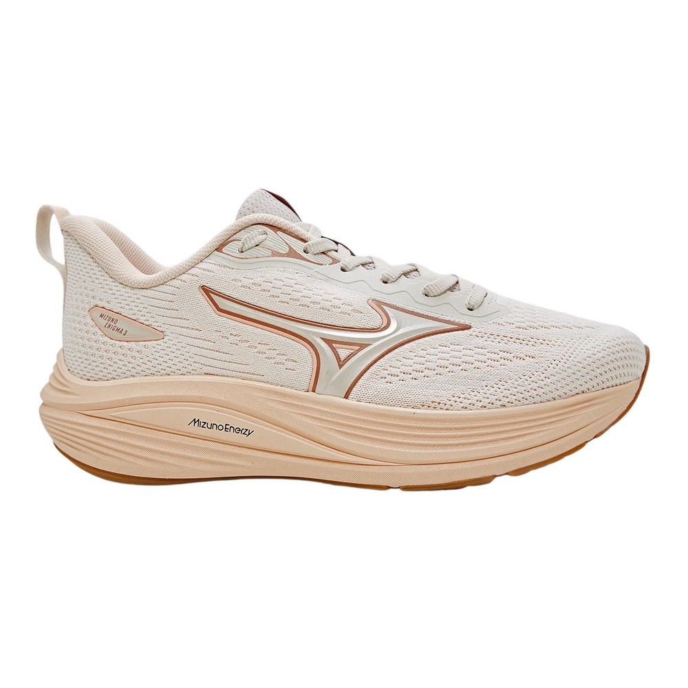 TÊNIS MIZUNO ENIGMA 3 BEGE FEMININO