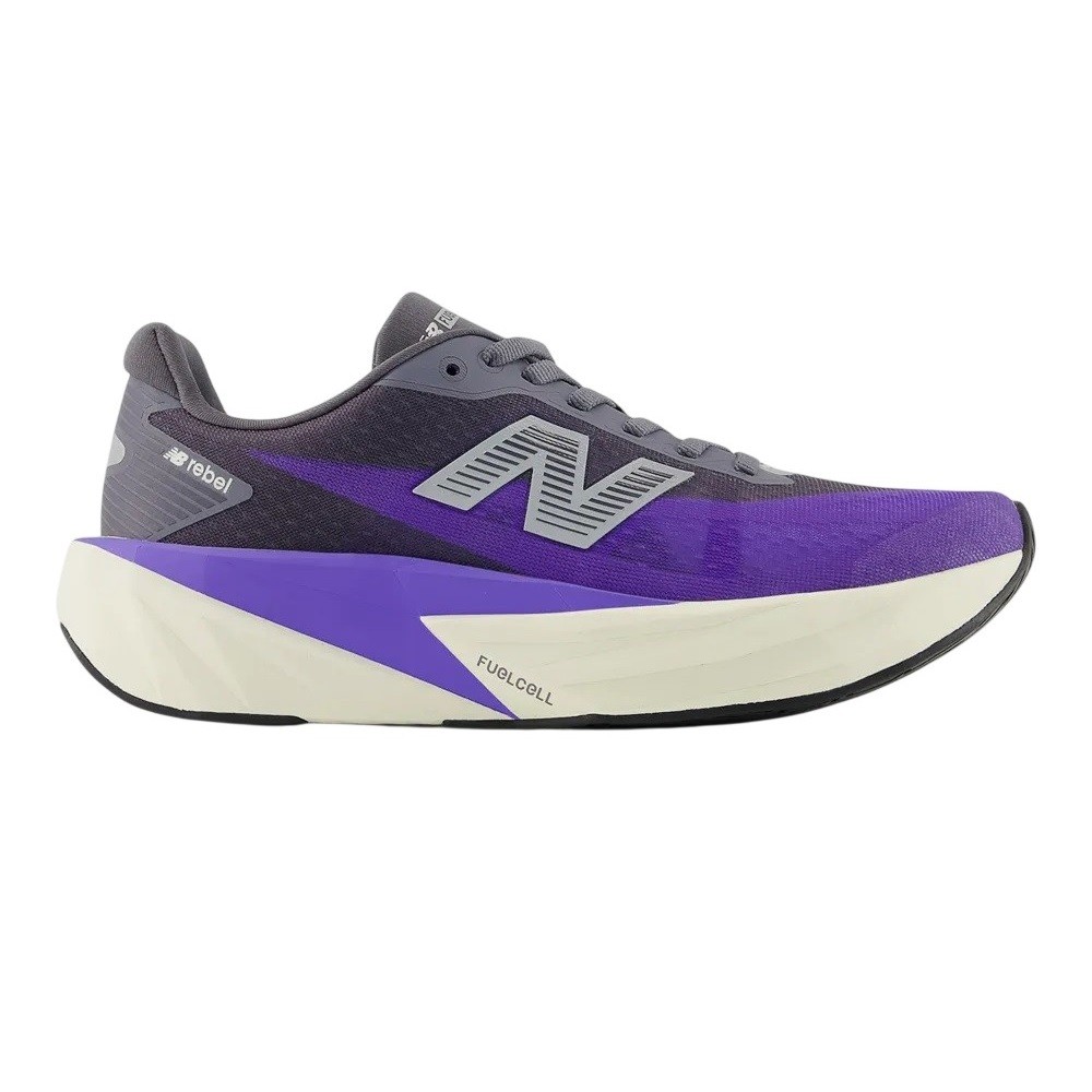 TÊNIS NEW BALANCE FUELCELL REBEL V5 ROXO COM CINZA FEMININO