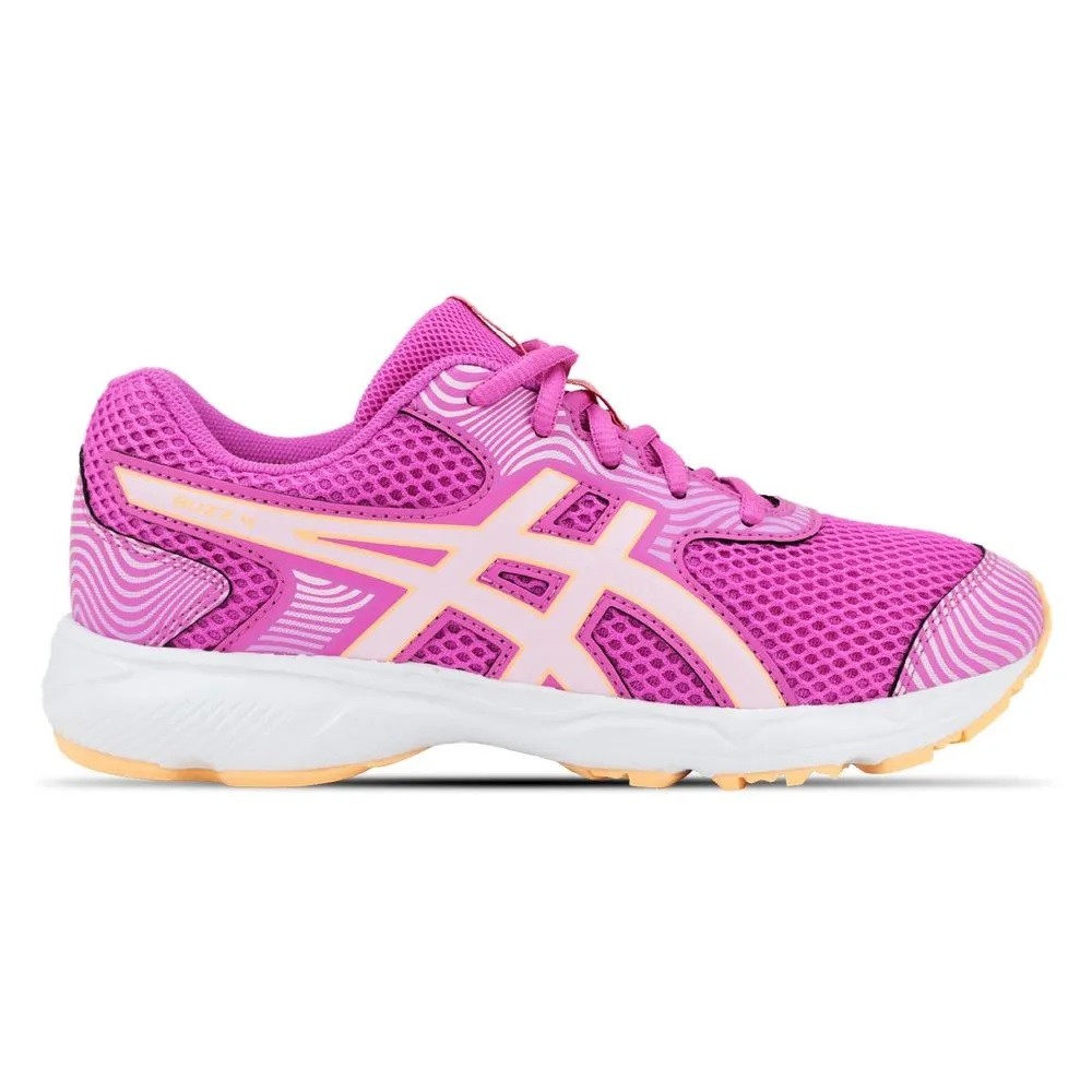TÊNIS ASICS BUZZ 4 ROSA COM LARANJA JUVENIL