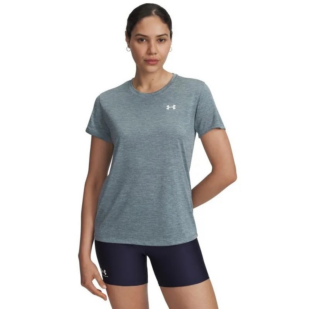 CAMISETA UNDER ARMOUR TECH VERDE FEMININA
