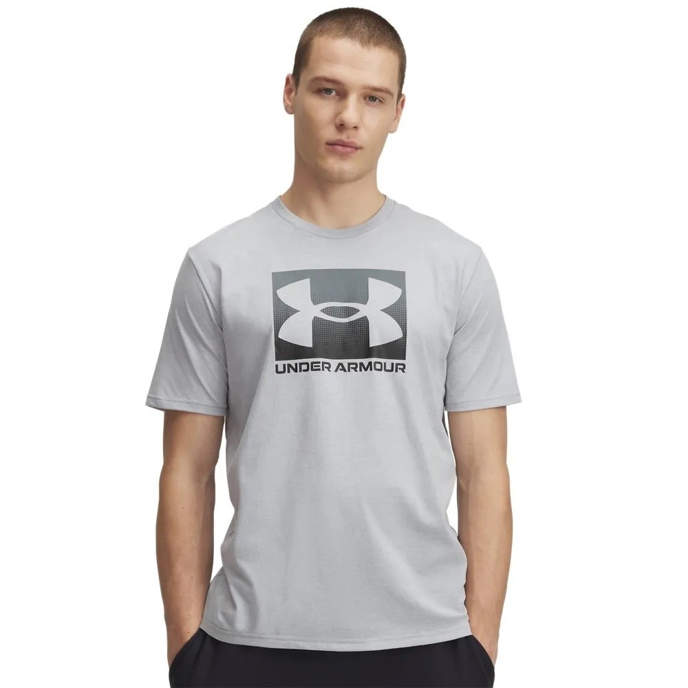 CAMISETA UNDER ARMOUR BOX.SPORTS UP CINZA MASCULINA