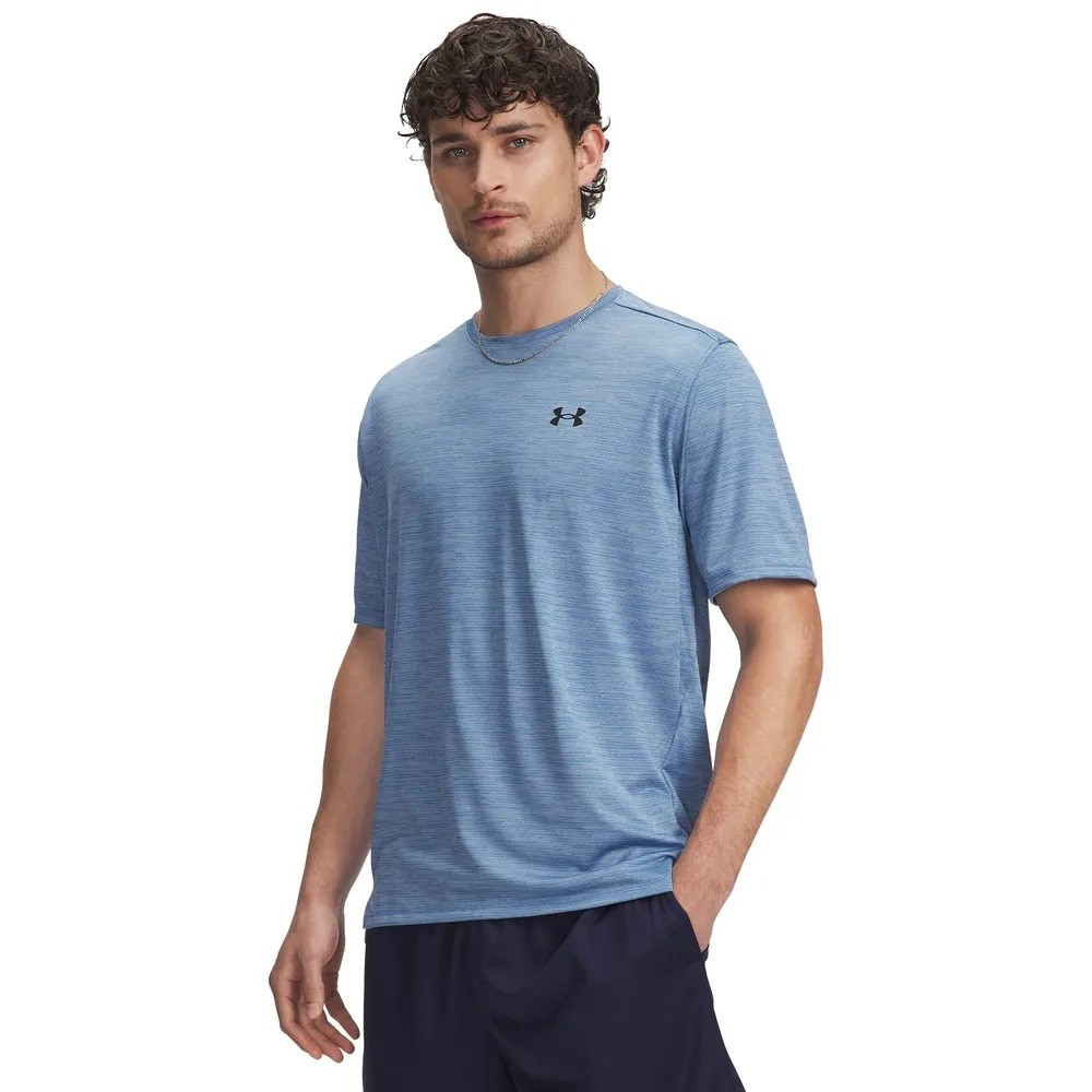 CAMISETA UNDER ARMOUR TECH VENT AZUL MASCULINA