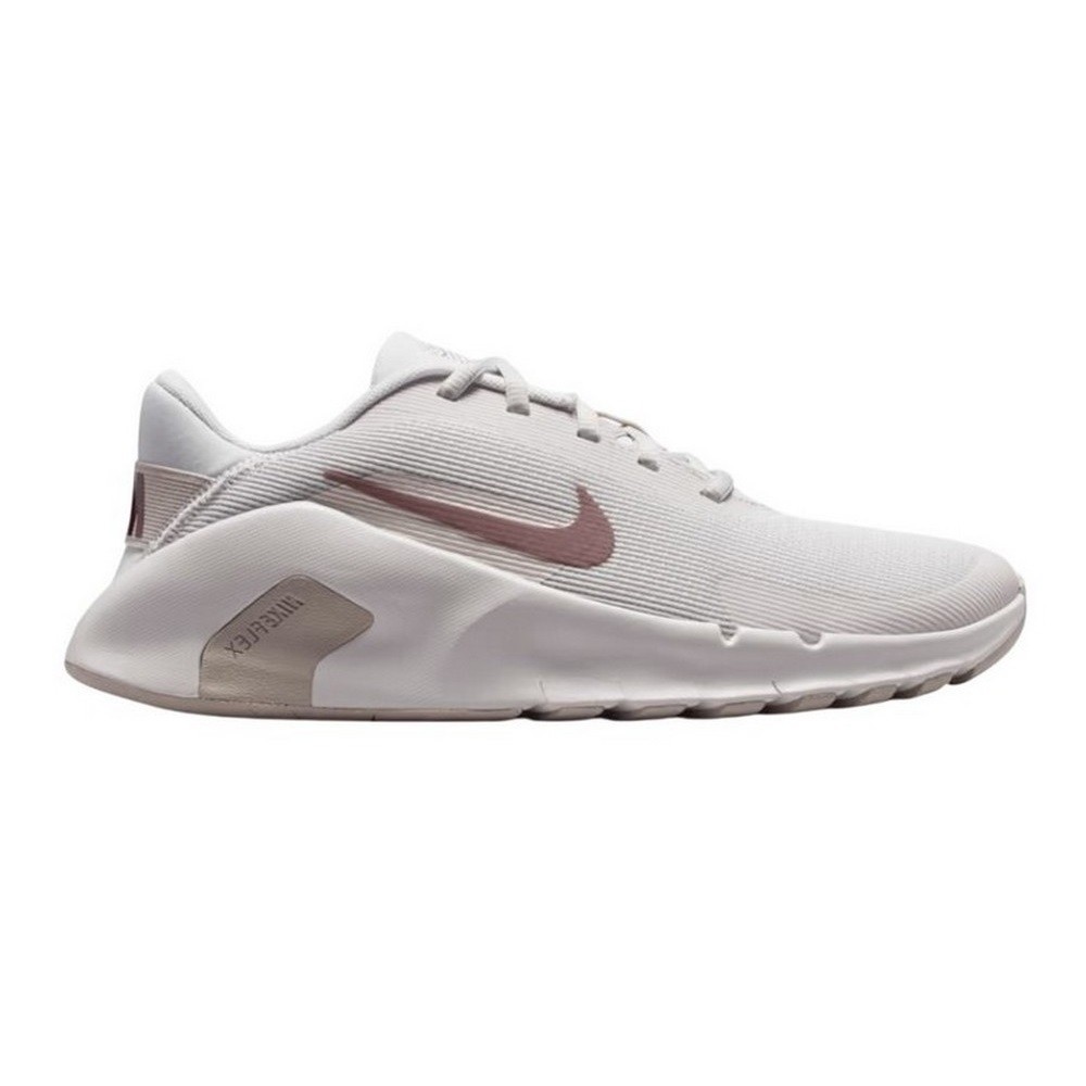 TÊNIS NIKE FLEX TRAIN CINZA COM BEGE FEMININO