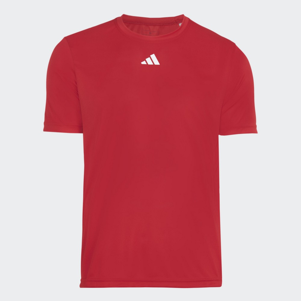 CAMISETA ADIDAS TR B 3S VERMELHA MASCULINA