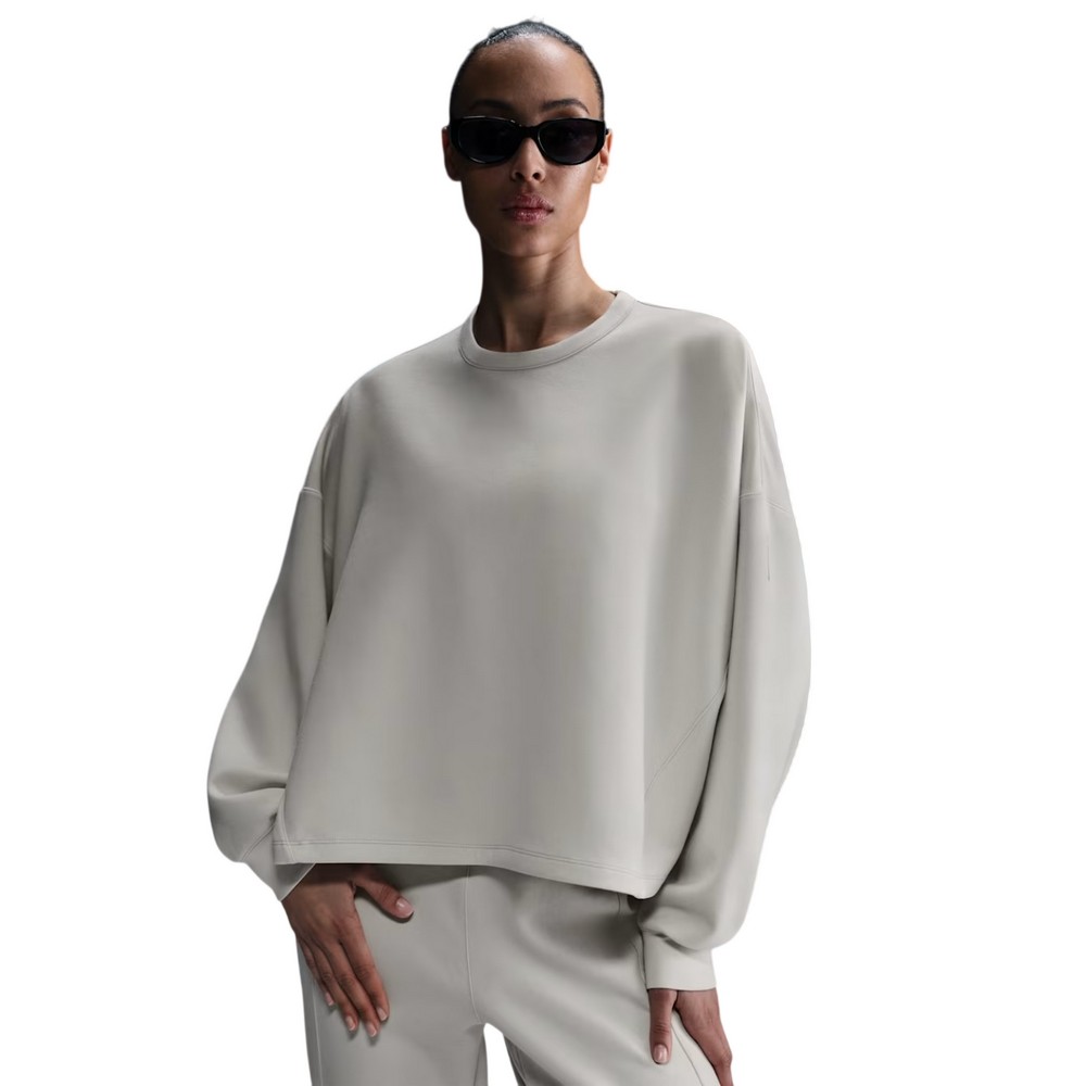 BLUSA NIKE SOFT KNIT CREW MARFIM FEMININA