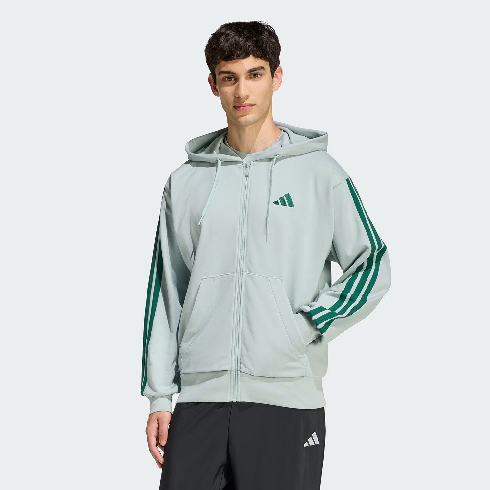 JAQUETA ADIDAS 3 STRIPES VERDE MASCULINA