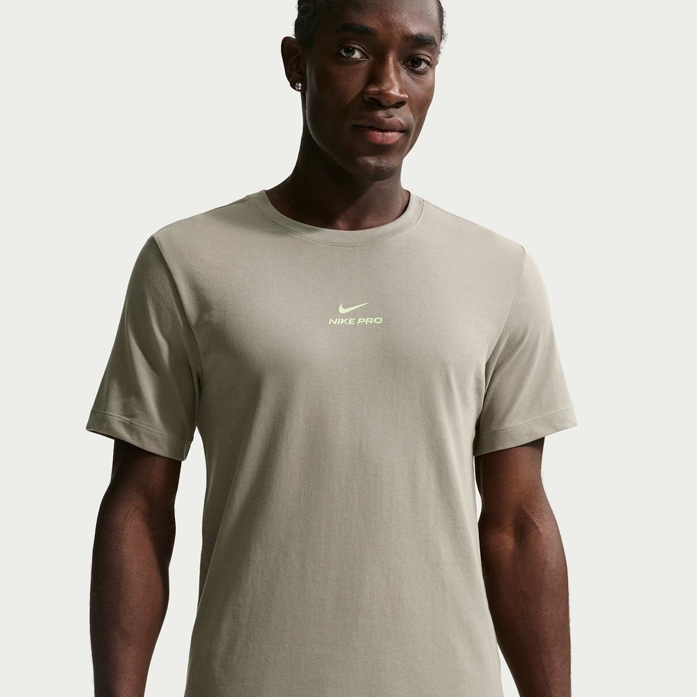 CAMISETA NIKE DRI-FIT STD PRO VERDE MASCULINA