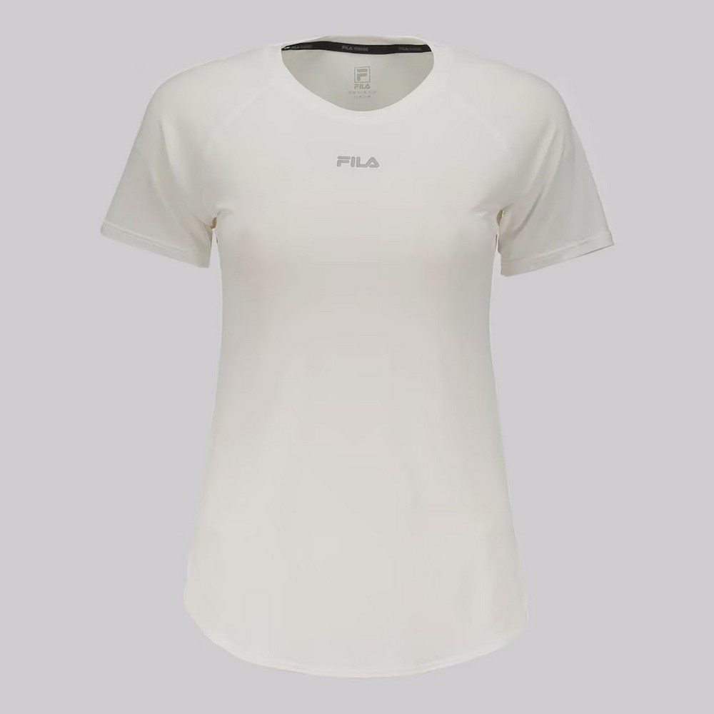 CAMISETA FILA BIO III CINZA FEMININA
