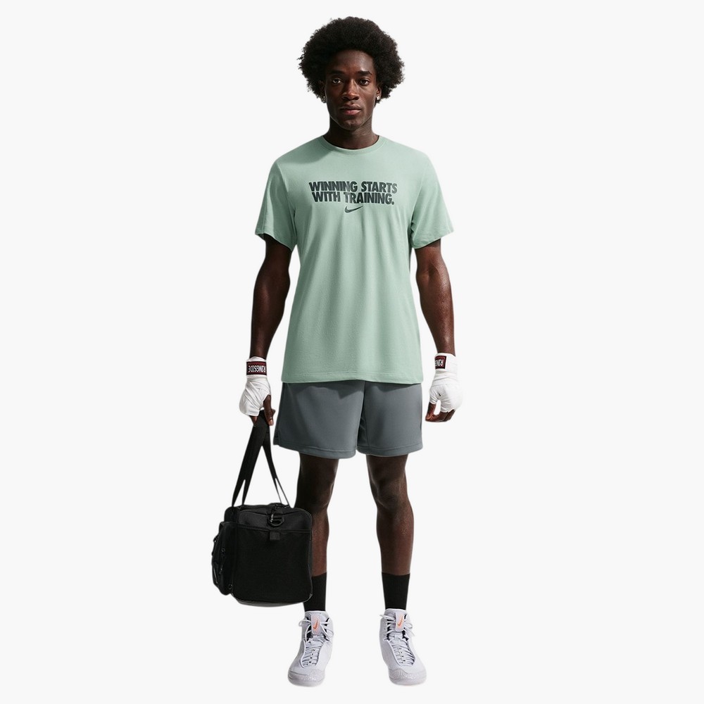 CAMISETA NIKE DF TEE WINNING VERDE MASCULINA