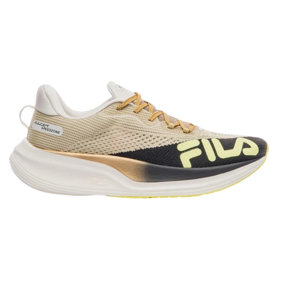 TÊNIS FILA RACER SPEEDZONE VERDE COM DOURADO FEMININO