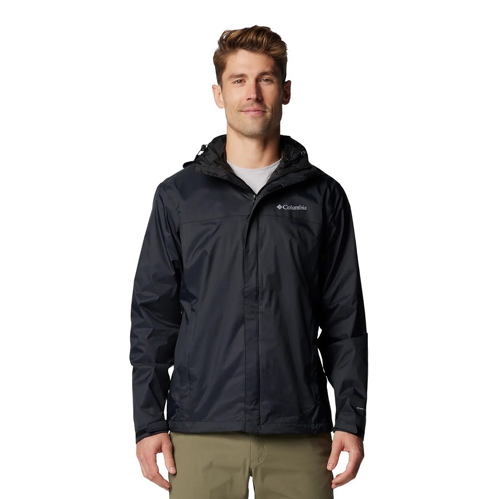 JAQUETA COLUMBIA WATERTIGHT II PRETA MASCULINA