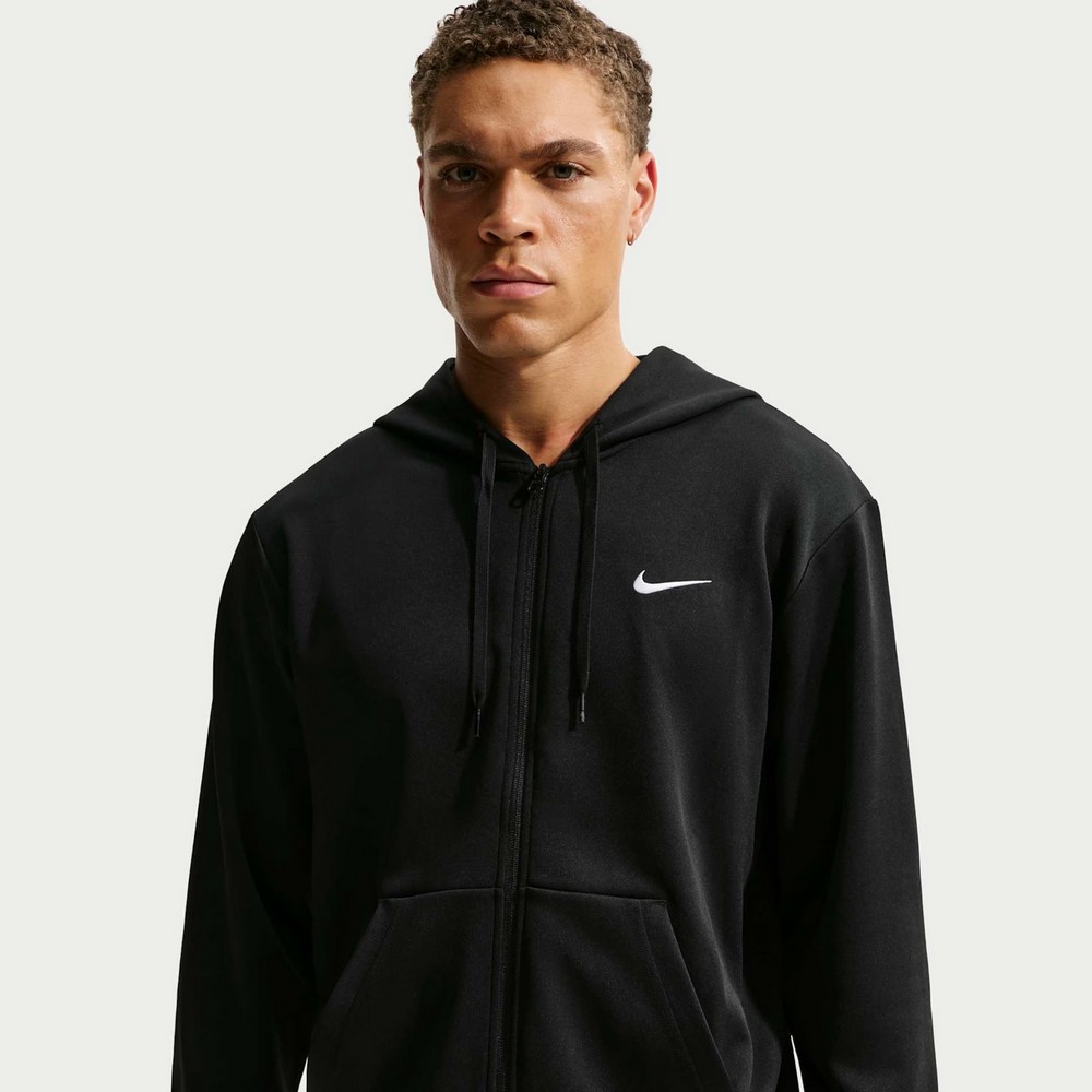 JAQUETA NIKE DRI-FIT UV FLEX PRETA MASCULINA