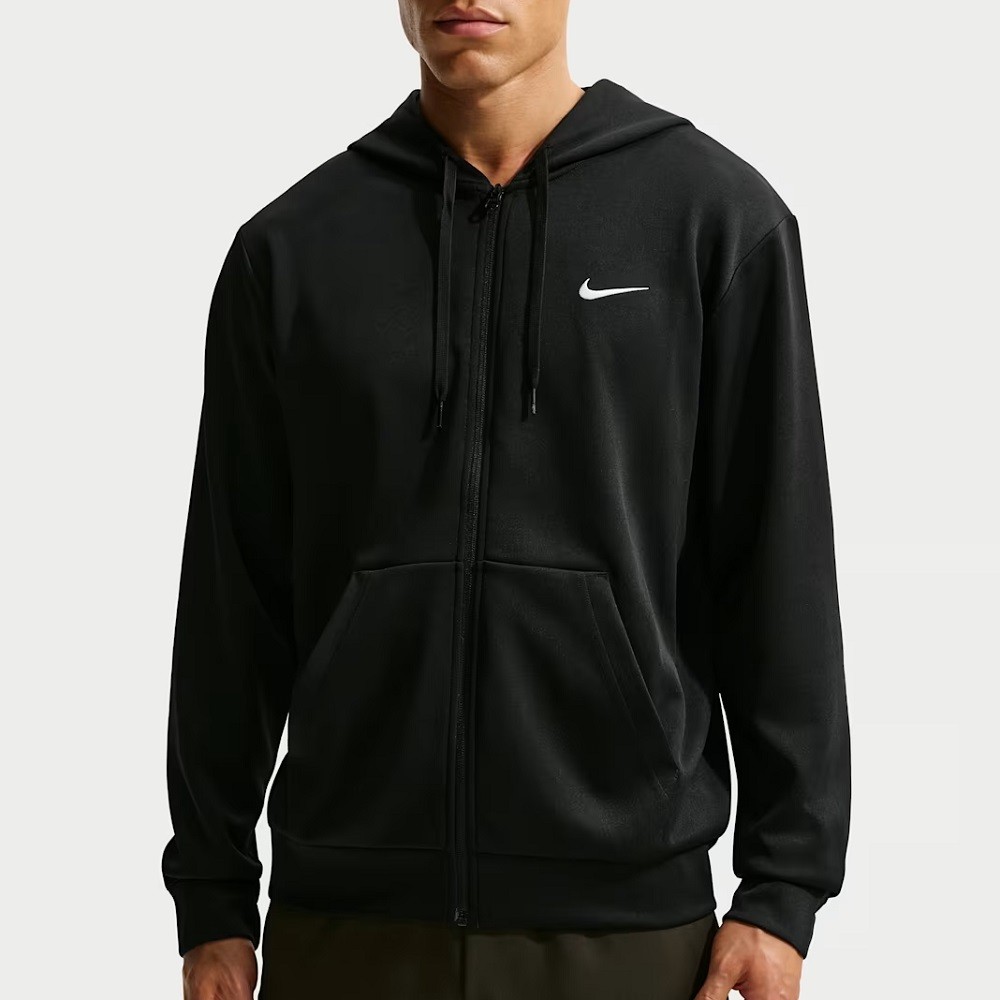 CASACO DE MOLETOM NIKE DF UV FLEX FLC FZ HD PRETO MASCULINO