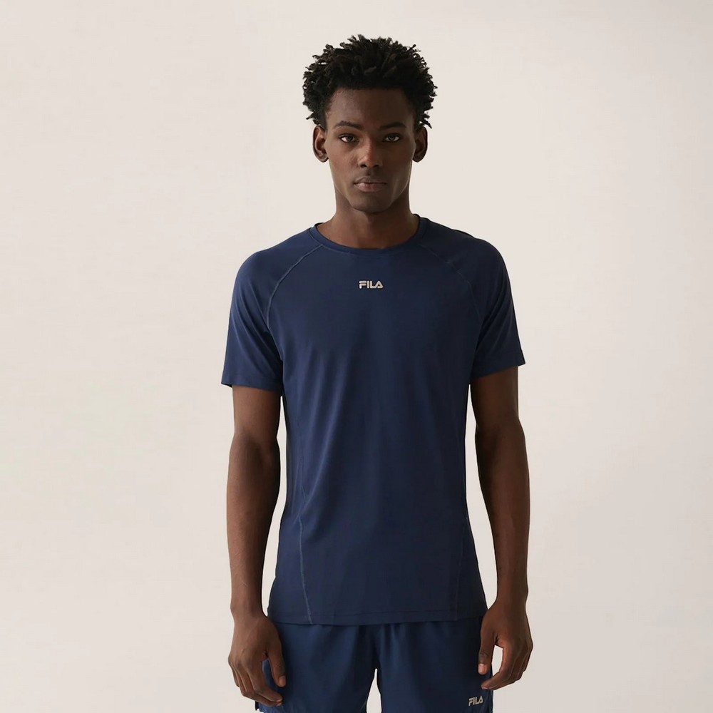 CAMISETA FILA BIO III AZUL MARINHO MASCULINA