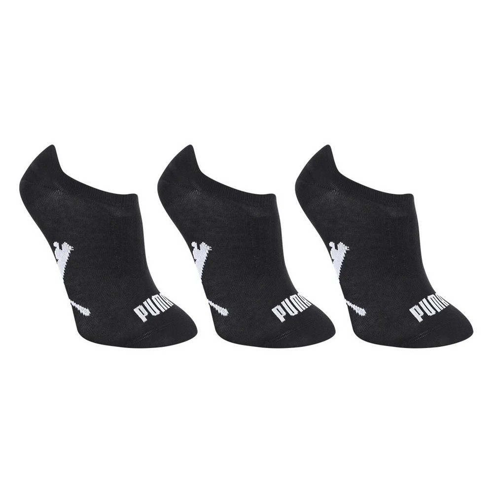 MEIA PUMA SAPATILHA ESPORTIVA 3 PARES PRETA