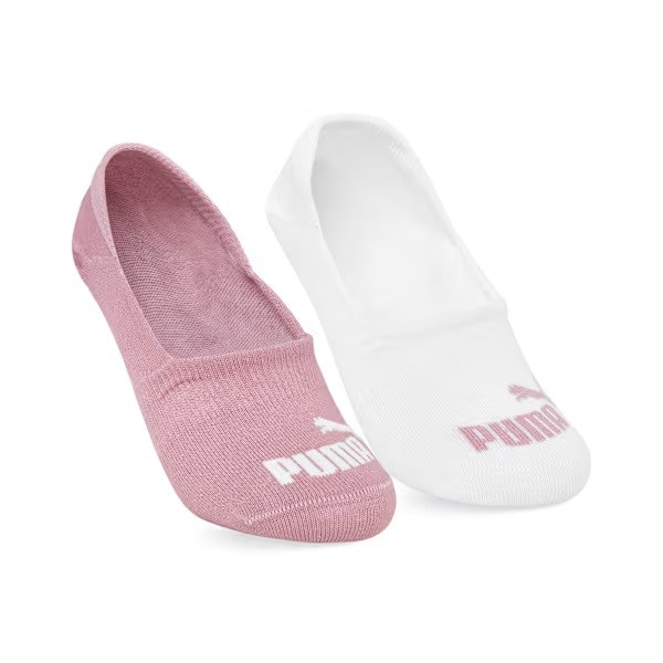 MEIA PUMA SAPATILHA INVISíVEL 2 PARES ROSA E BRANCA