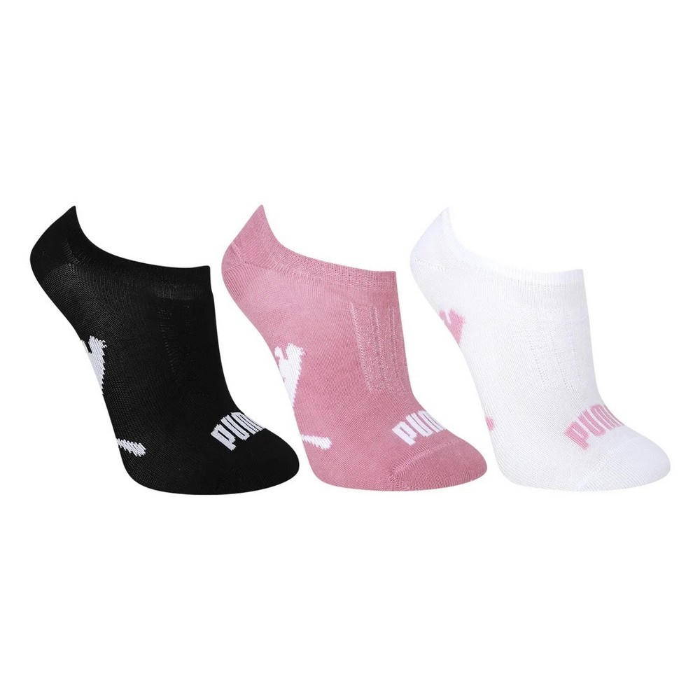 MEIA PUMA SAPATILHA ESPORTIVA 3 PARES SORTIDA