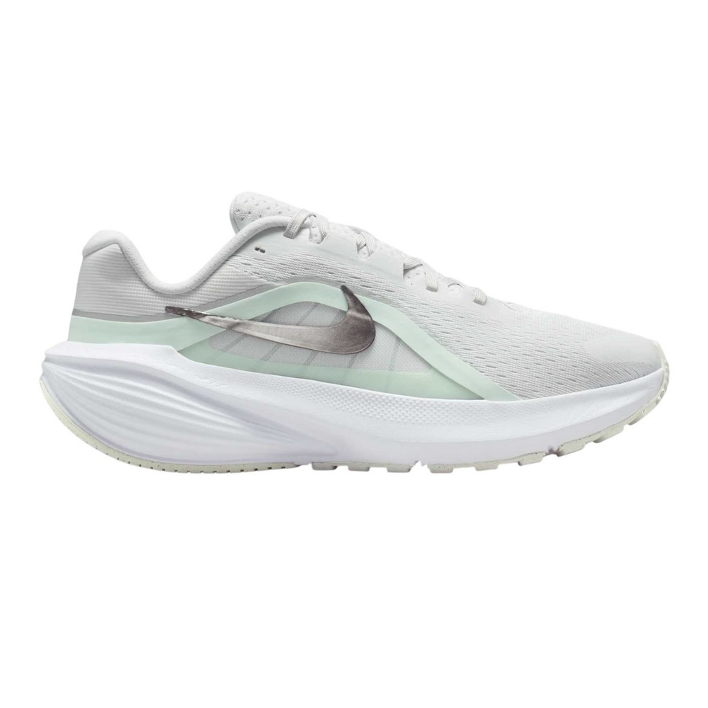 TÊNIS NIKE DOWNSHIFTER 14 CINZA COM VERDE FEMININO