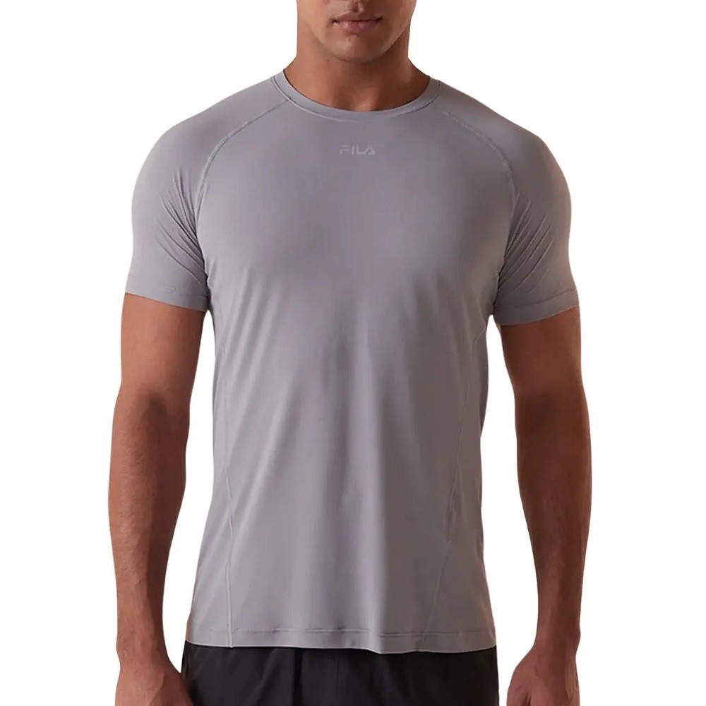 CAMISETA FILA BIO III CINZA MASCULINA
