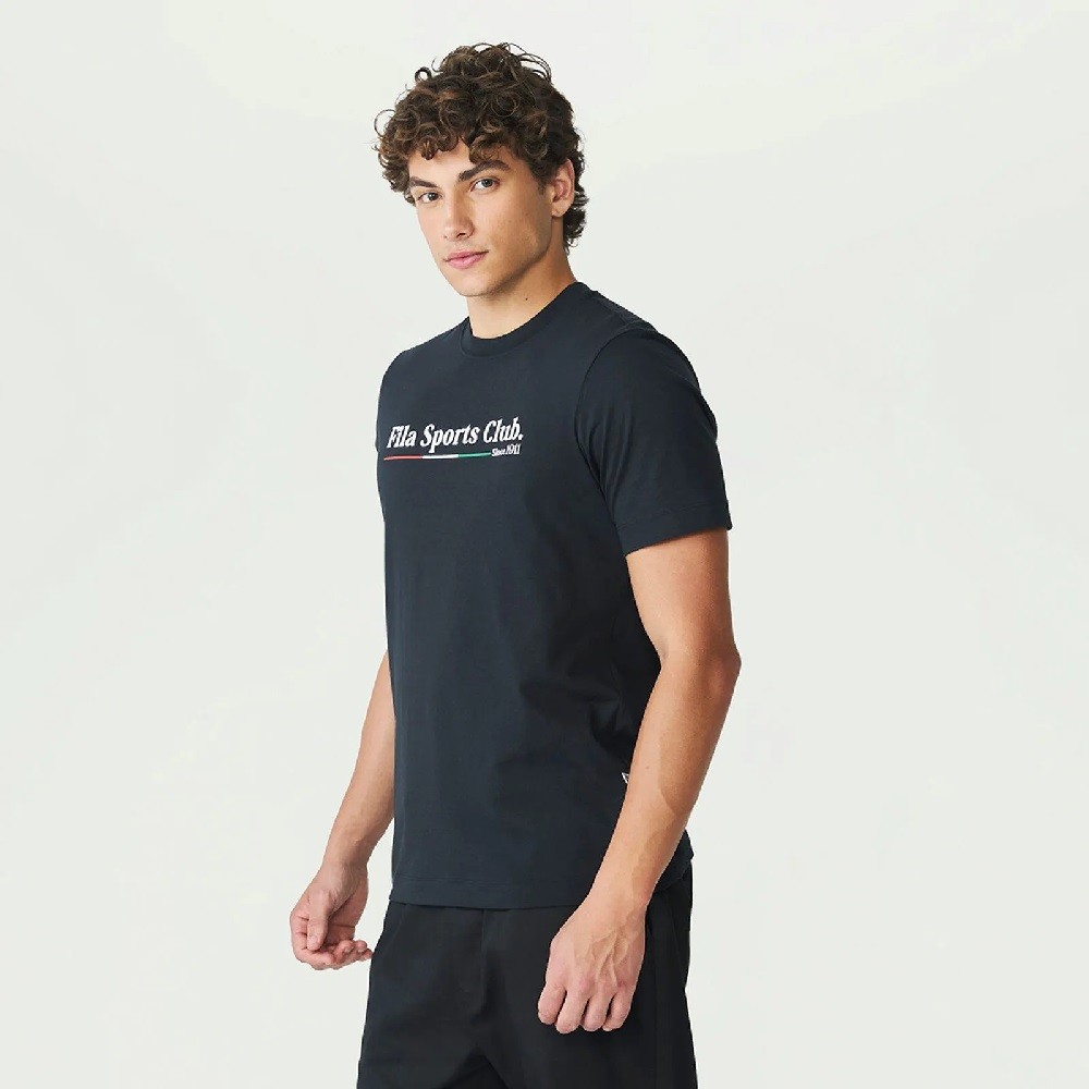 CAMISETA FILA REGULAR GRAPHIC PRETA MASCULINA