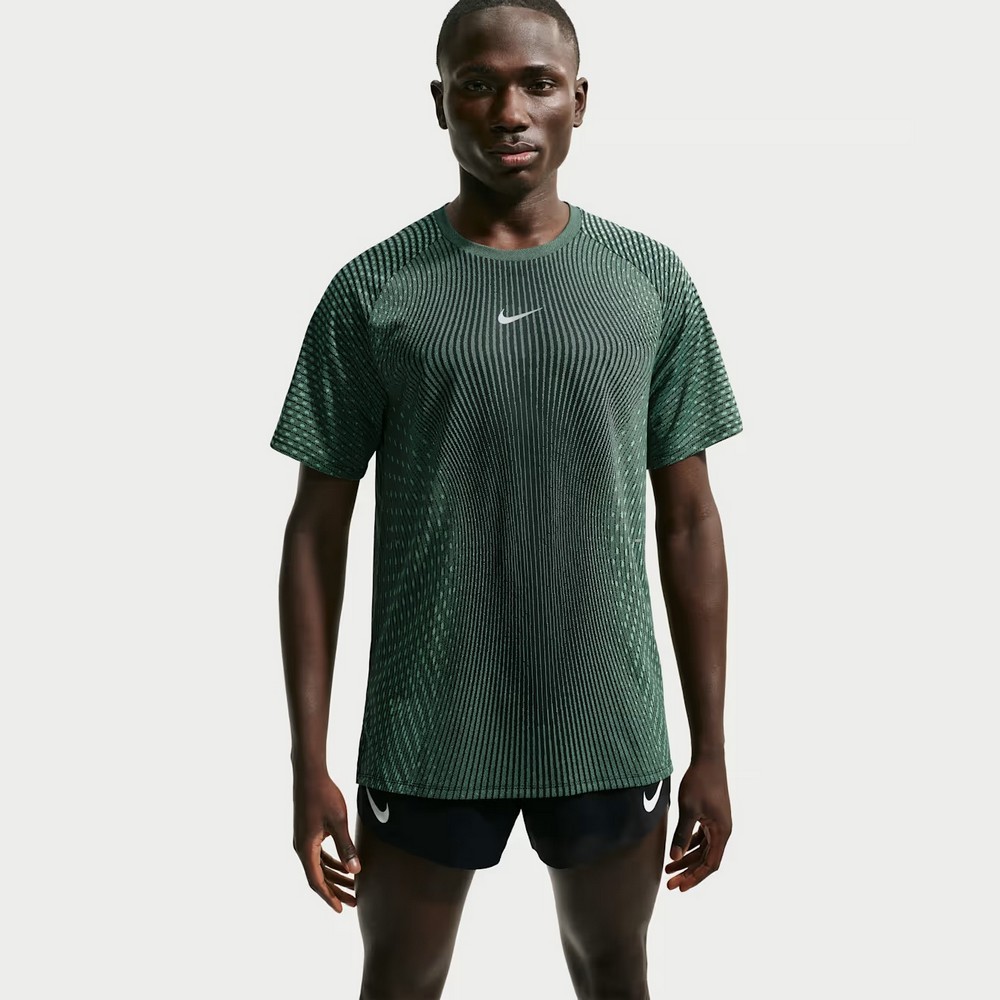 CAMISETA NIKE AF STRIDE VERDE MASCULINA